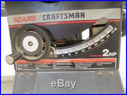 Craftsman Table Saw Cam Lock fence & rail assembly