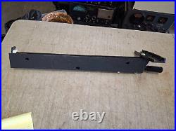 Craftsman Table Saw Rip Fence Twist And Lock 21 Deep Table Top