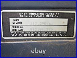Craftsman Tools 10 Table Saw 37 Rip Fence & Rails From Model 113.298761