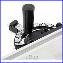 DCT Table Saw Fence And Miter Gauge For With 3/8in X 3/4in Bar Gauge, 18 Inch