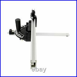 DCT Table Saw Fence and Miter Gauge for Table Saw with 3/8in x 3/4in Miter Sa