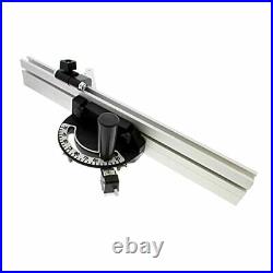 DCT Table Saw Fence and Miter Gauge for Table Saw with 3/8in x 3/4in Miter Saw