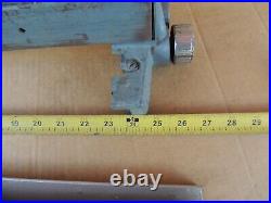 DELTA Rockwell 8 9 Table Saw Rip Fence and Rails gear drive 22 withscrews