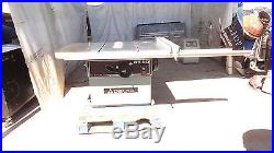 DELTA TABLE SAW RT40 16 TILTING ARBOR WithBIESMYER FENCE 7.5 HP 230-460 VOLTS