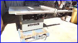 DELTA TABLE SAW RT40 16 TILTING ARBOR WithBIESMYER FENCE 7.5 HP 230-460 VOLTS