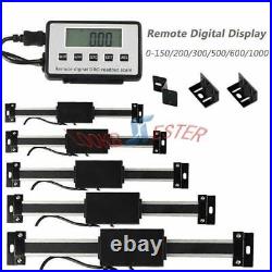 DRO Digital Readout Linear Scale Magnet Remote LCD Display CNC Milling Lathe