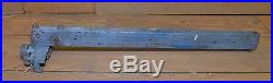 Delta Milwaukee table saw band saw 22 rip guide collectible woodworking fence