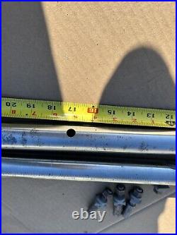 Delta Rip Fence RAILS 10 Tilt Table Top Saw & 4 Bolts