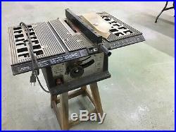 Delta Rockwell 8 Unisaw Junior Table Saw 26 X 16 craftsman guard fence