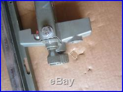Delta Rockwell 9 Table Saw Micro Adjuster Fence Rails & Bolts for 22 Table 34