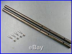 Delta Rockwell Deluxe 9 Table Saw Rip Fence Guide Rails 1086070 1086071