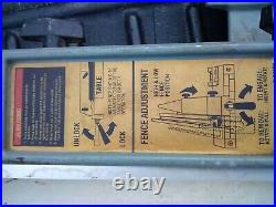 Delta Unifence Saw Guide Table Saw Fence for Unisaw or other saws plus blades