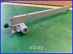 Delta table saw RIP FENCE ONLY for 27 deep cast iron top fits 1.38 (35MM) Rail