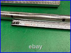 Delta table saw fits 1.38 (35MM) FRONT & BACK RAILS ONLY for use with rip fence