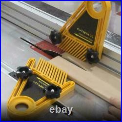 Double Featherboard Table Saw Miter Gauge Fence Woodworking A6S2 Accessory L1Z9