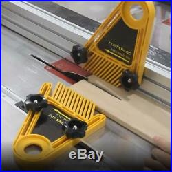Double Featherboard for Trimmer Router Table Saw Fence Woodworking Marking Tool