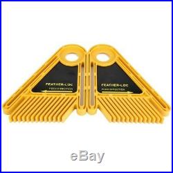Double Featherboard for Trimmer Router Table Saw Fence Woodworking Tool Set