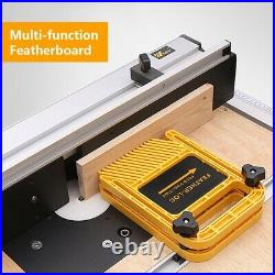 Double Featherboards Adjustable Woodworking Table Fence For Table Saw Band Fence