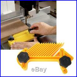 Double Routers Table Miter Saw Feather Board Fence Grip Holder Power Tool HighQ