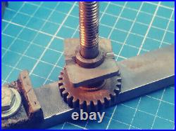 Driver Line Table Saw Miter Gauge Steel Beam & Aluminum Fence with Hold Down