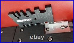 Dual purpose Miter Gauge box joint jig and Fence with stop for Table Saw or R