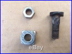 Early Delta Rockwell Fence Rail Bolt, Spacer Nut Vintage 10 Table Saw Unisaw