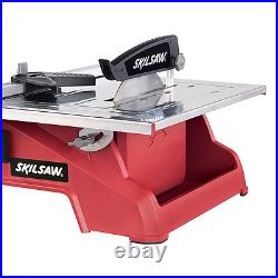Electric Ceramic Tile Saw Marble Cutter Wet Dry W 7In Diamond Blade Masonry Cut