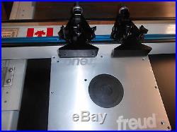 Excalibur Table Saw T-Slot Router Fence (via T-Track Craftsman Delta Biesemeyer)