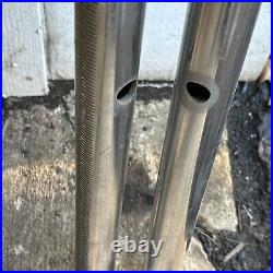 FRONT & BACK RAILS for Delta table saw 1.37 (35MM) 44 Long Rip Fence