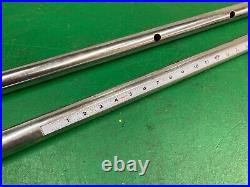 FRONT & BACK RAILS for Grizzly G1022 or Delta table saw 1.37 (35MM) rip fence