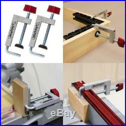 Fence Clamps Miter Saw Router Tables C-Clamps Universal Clamping Tool (2Pck) New