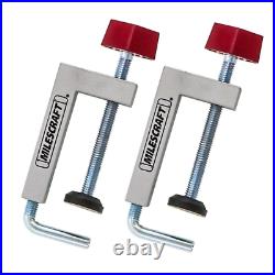 Fence Clamps Miter Saw Router Tables C-Clamps Universal Clamping Tool 2 Pack New