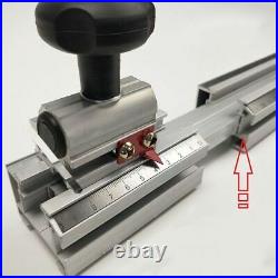 Fence Precision Sliding Table Saw Aluminum Angle Locator Miter Cutting Board Saw