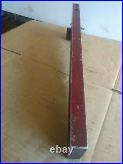 Fence in maroon FOR standard saw table attachment as per photos Coronet Major