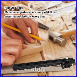 HG Woodworking Table Miter Gauge Versatile Sturdy Aluminum Alloy Table Saw
