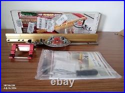 INCRA MITER3000SE Miter Gauge, 27 49 Telescoping Fence & Flip Shop Stop