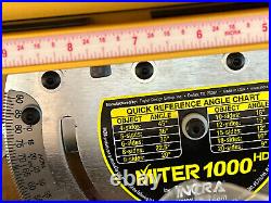 Incra MITER 1000HD Miter Gauge for Table Saw 18-31 telescoping fence flip stop