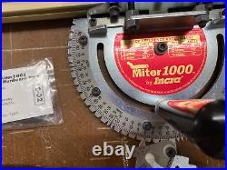 Incra Miter 1000 withsliding stop assy
