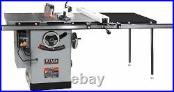 KING INDUSTRIAL 10 Extreme Cabinet Saw with 50 Rip Fence & Melamine Table