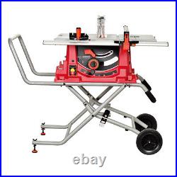 KK 1800W Foldable Stand Bench Table Saw 110V 10 Blade Multipurpose Cutting New
