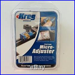 Kreg Jig Precision Micro Adjuster for Band Saw & Router Table Fence KMS7215 New