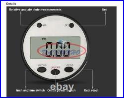 Magnet Digital Readout LCD Display Remote Linear Scale External DRO Mill Lathe