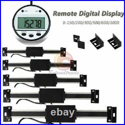Magnet Digital Readout LCD Display Remote Linear Scale External DRO Mill Lathe