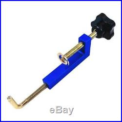 Metal Fence Clamp Woodworking Tools for Table Saws, Router Fences, Blue Ciolor