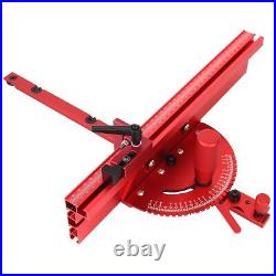 Miter Gauge 400MM Fence Track Stop Sawing Assembly Angle Ruler Table Saw Router