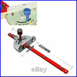 Miter Gauge Aluminium Fence For Bandsaw Table Router reversal Wood Working Tool
