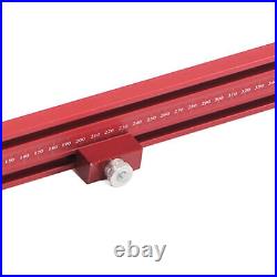 Miter Gauge Fence High Accuracy Aluminum Alloy Table Saw Miter Gauge Accessory