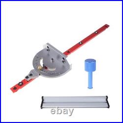 Miter Gauge Ruler for 400mm Fence and Stop Adjustable for Steel Table