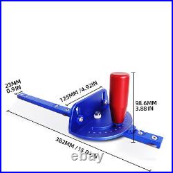 Miter Gauge Table Saw Router Rail Stop Aluminum Profile Fence Saw Assembly Ruler