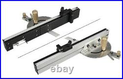 Miter Gauge Track Stop Table Saw Router Aluminum Assembly 450mm Woodworking Tool